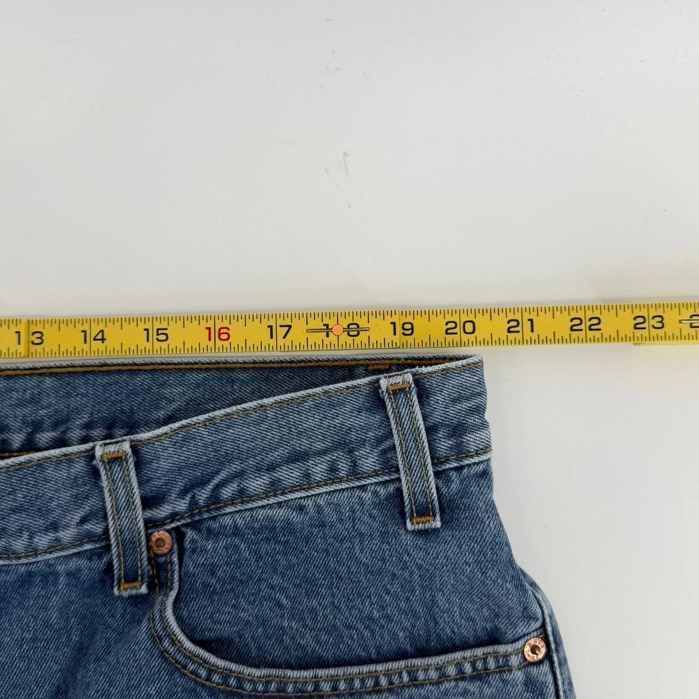 Vintage Y2K Levis 550 Relaxed Fit Jeans Mens 42x30 Blue Medium Wash 0550-4891